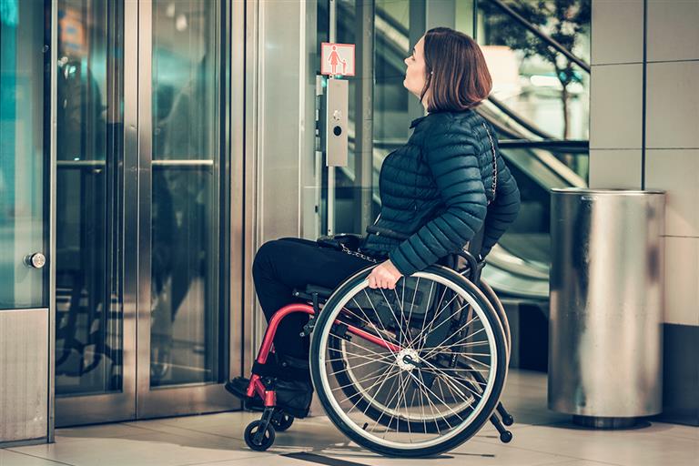 Disabled Elevator.